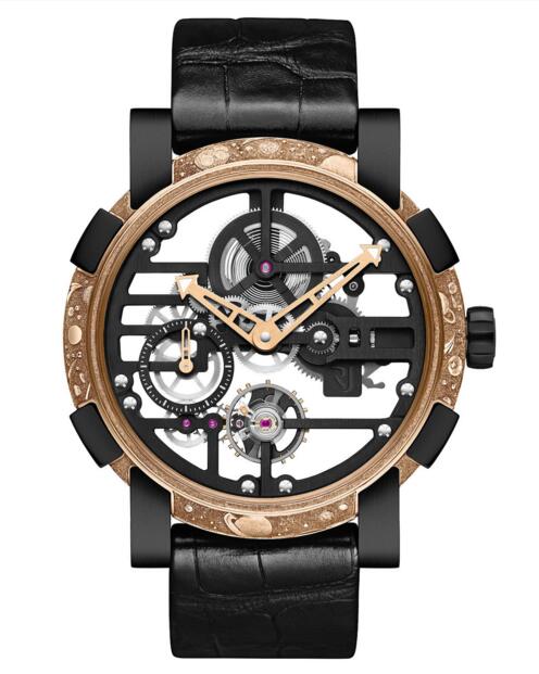 Luxury Replica Romain Jerome Skylab 48 Red Engraved RJ.M.AU.031.05 watch